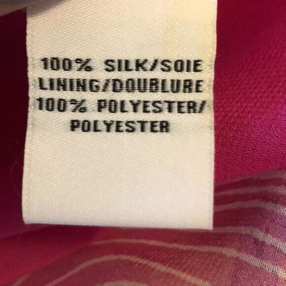 Diane‎ Von Furstenberg Leysa Pink Silk Blouse - Size 2 - Picture 9 of 11